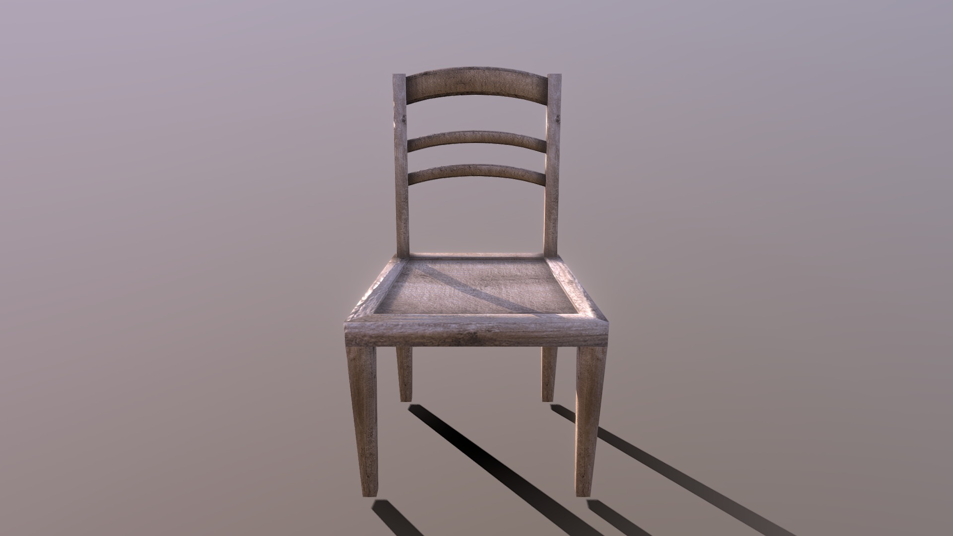3D model Chair Armour Paint Test - This is a 3D model of the Chair Armour Paint Test. The 3D model is about a chair on a stand.