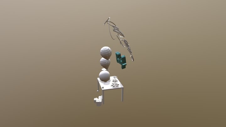 Happy Bithday 3D Model