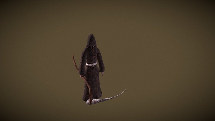 Alkrar, The Enigmatic Monk – Gratis 3D-model STL