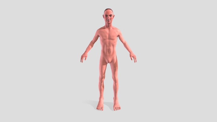 human 3D character 3D Model