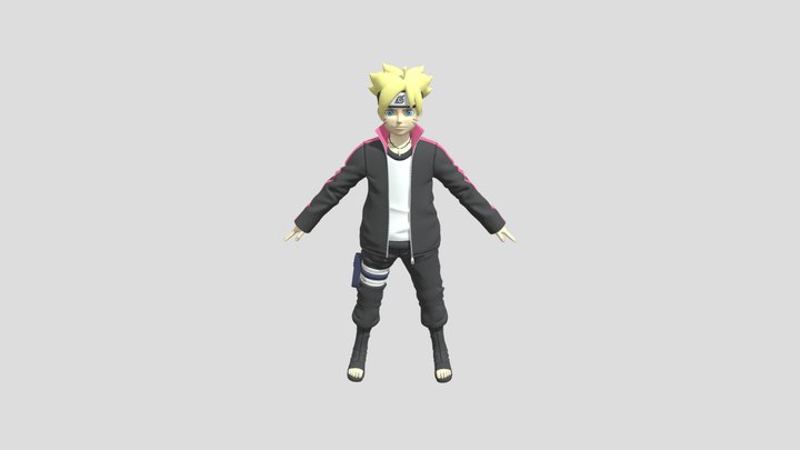 Boruto 3D Model