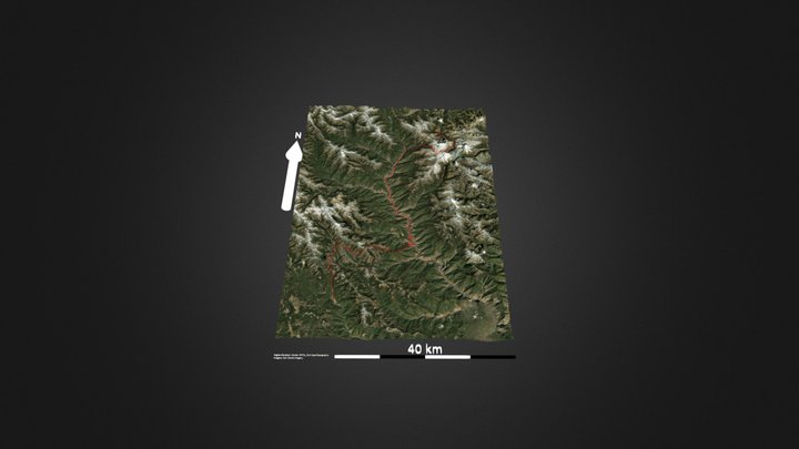 尼汝-亚丁穿越 – Modèle 3D gratuit STL