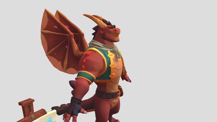 Spyro Reignited Trilogy Delbin 3D Model
