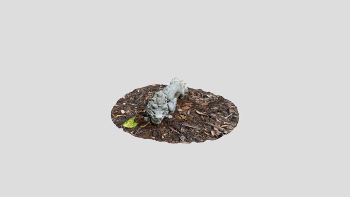 Dragon_statue 3D Model