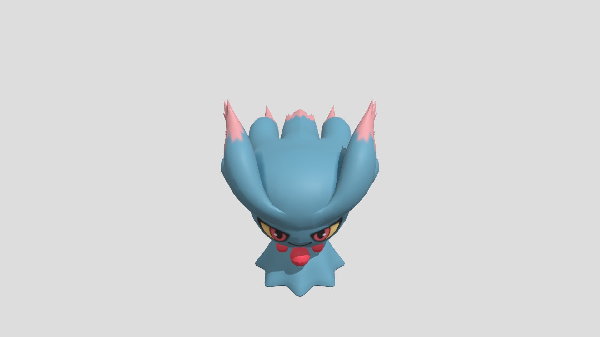 Pokemon Paradox Ancient Misdreavus FlutterMane 3D model 3D printable