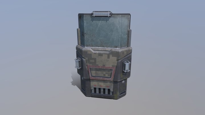 Call of Duty: Black Ops Cold War - Riot Shield – Gratis 3D-model STL