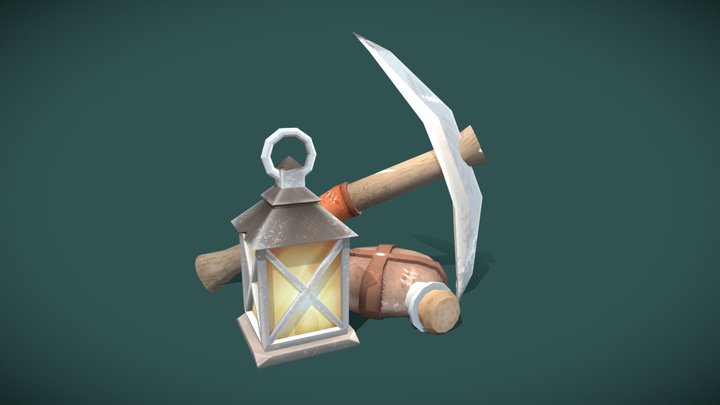 Mining Equipment 3D Model