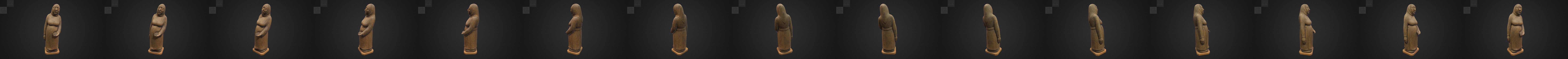 Captaire de Leandre Cristòfol. Museu Morera 3D Model