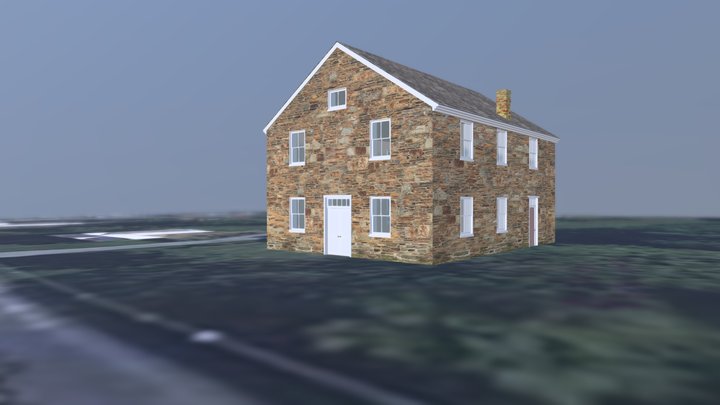 Buckeystown Methodist Episcopal Church 3D Model