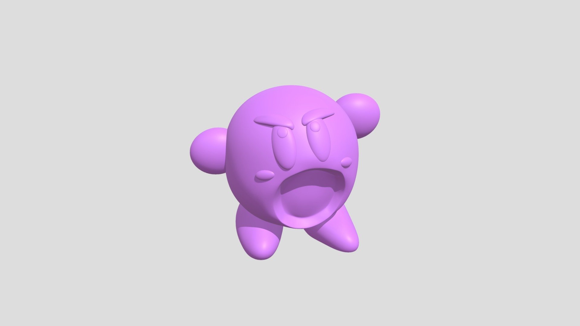 Kirby 3d Model By Trovatoariel 8e663a3 Sketchfab 7850