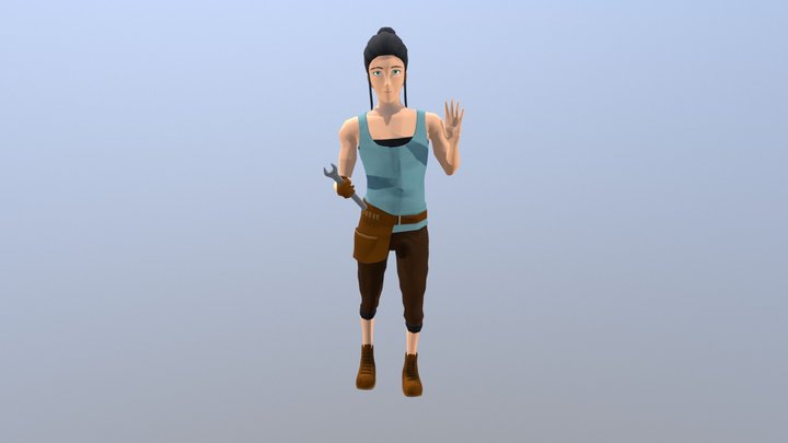 Maya Character 3D Model