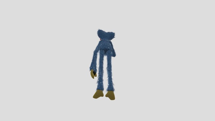 huggy_wuggy_fur_test 3D Model