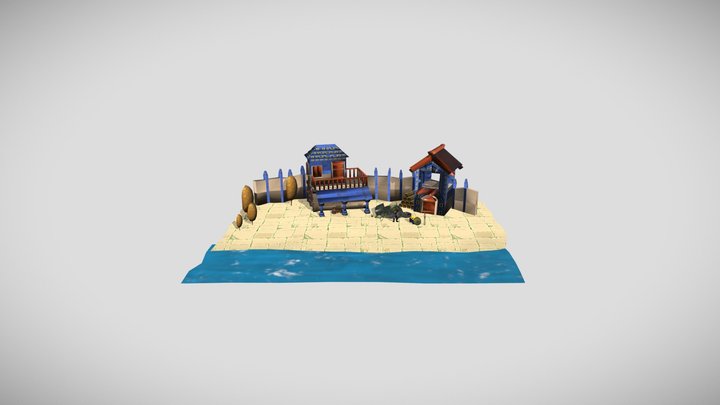 Teca Kingdom 3D Model