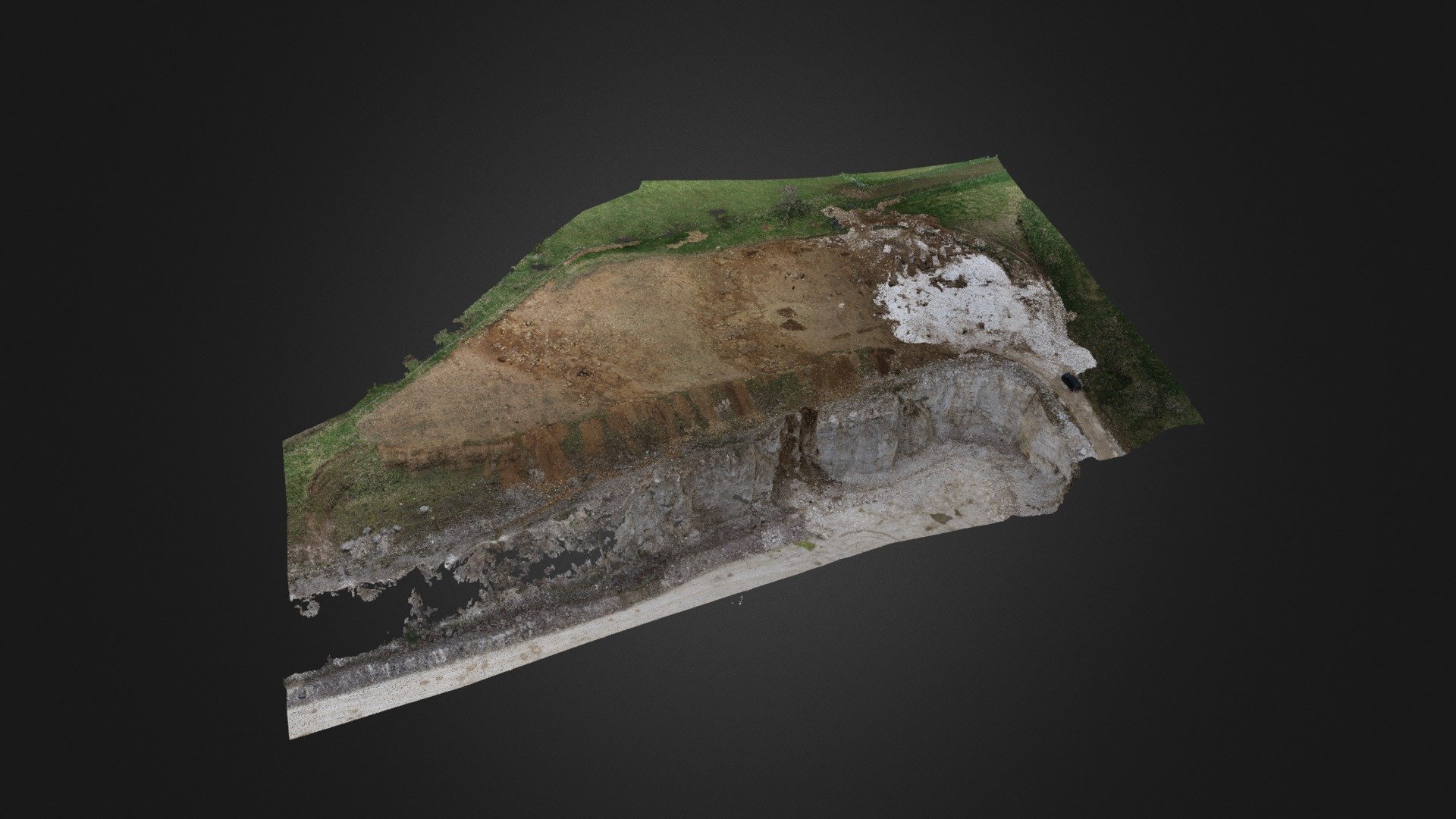 Neolithic Flint Extraction site - 3D model by fmmltd [8e6847a] - Sketchfab
