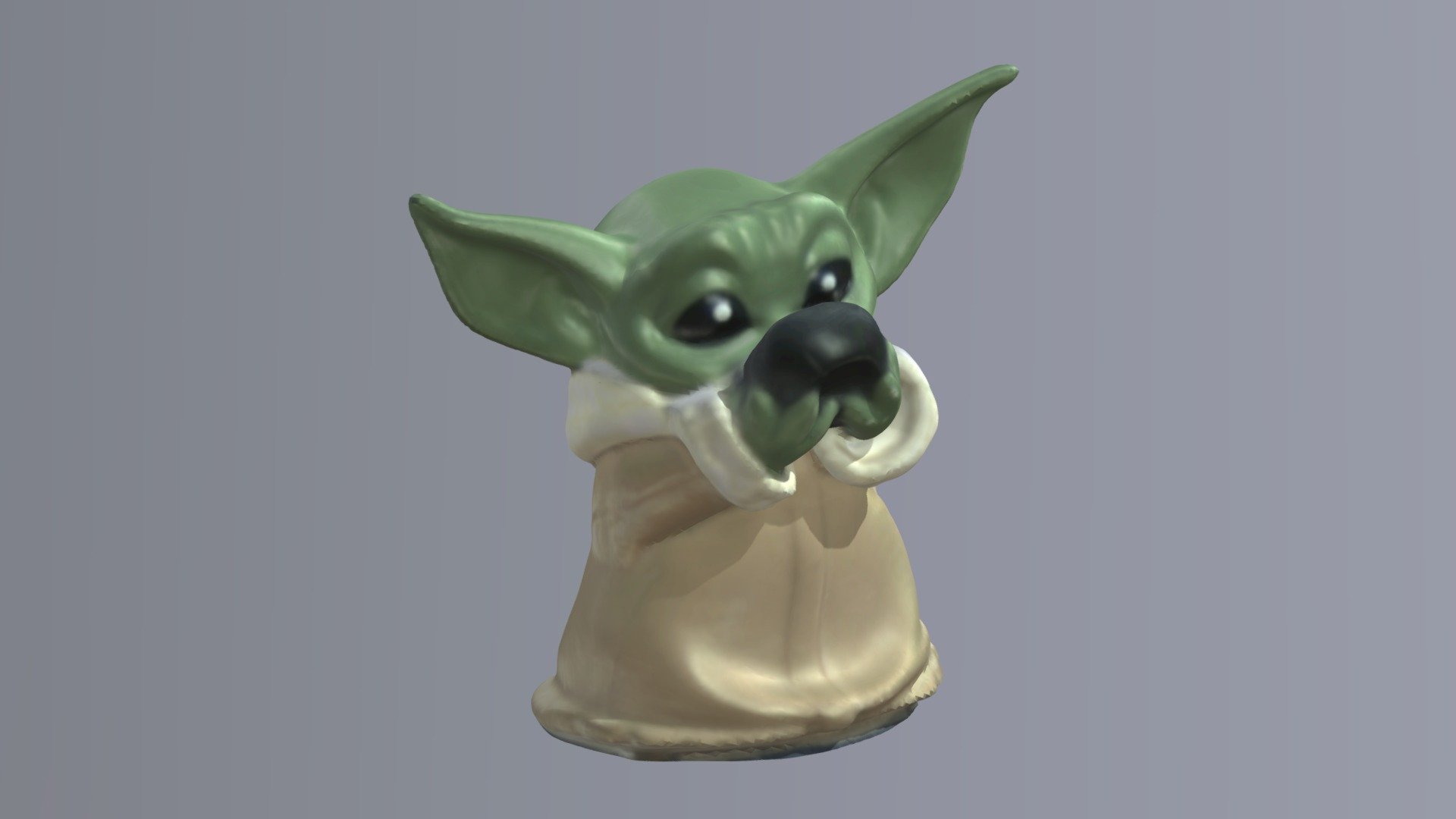 Baby Yoda - Download Free 3D model by alissonfranco2002 [8e69562 ...