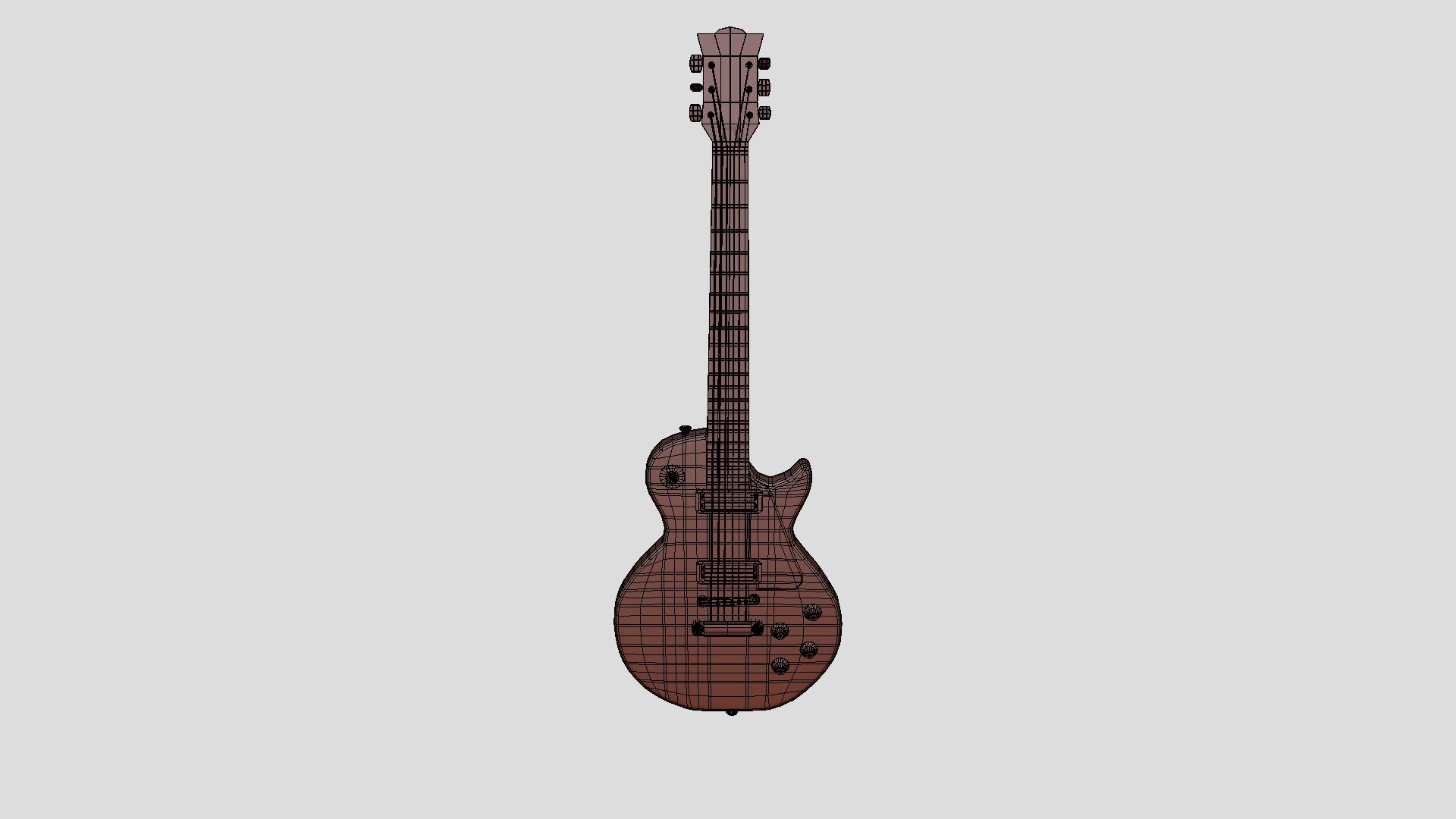 Guitar Model - Les Paul Inspired