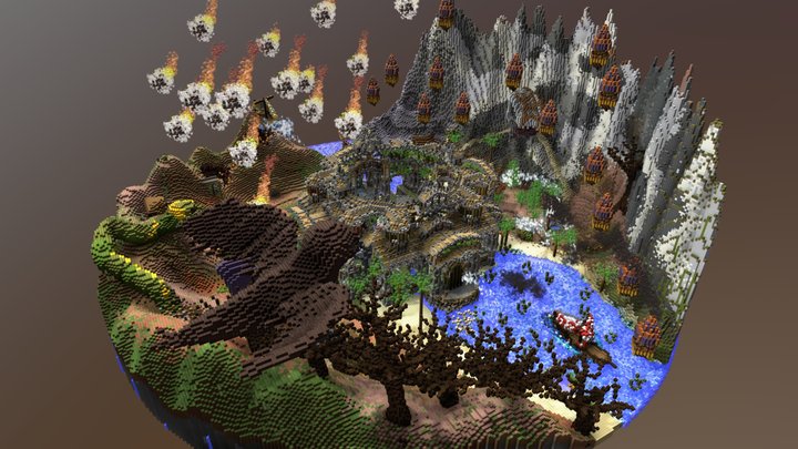 Meteor Spawn 3D Model