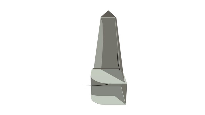Obelisco small table_second-studio_ D. I.Iacono 3D Model
