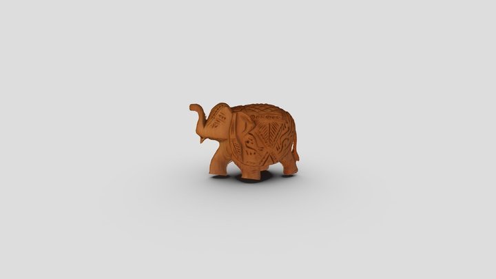Słoń 3D Model
