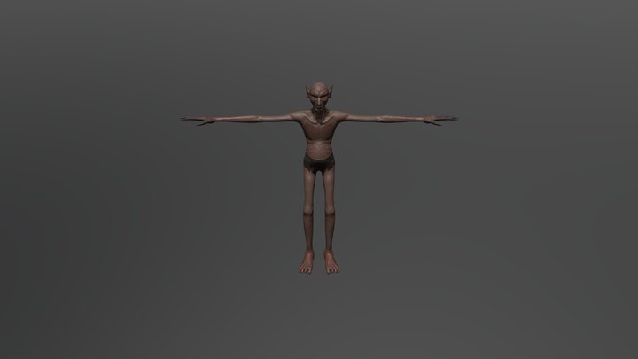 Fire Imp 3D Model