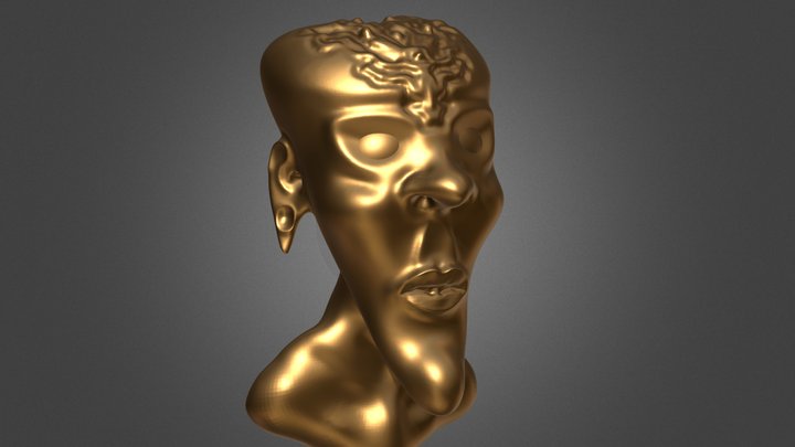 Face Sculpting in Zbrush 3D Model