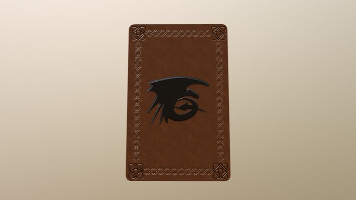 How to Train Your Dragon Card 3D Model