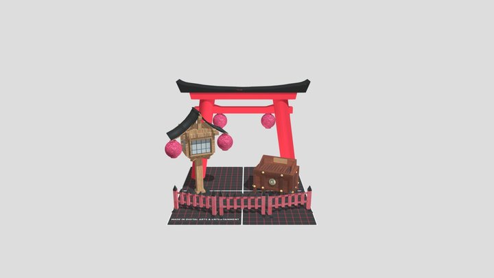 City Scene 3D Model