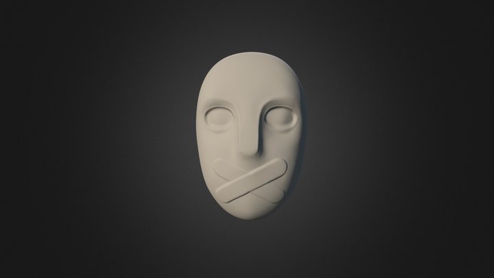 Silence Mask 3D Model