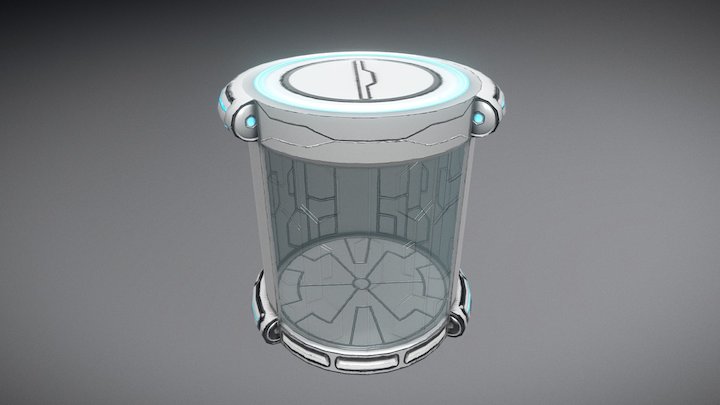 container wear and tear 4k 3D Model
