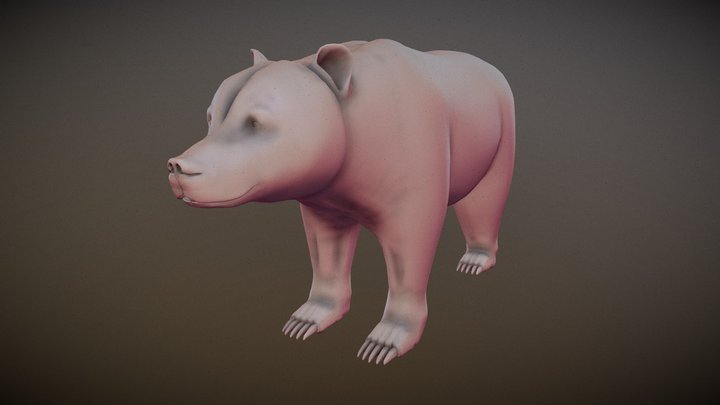 Bear – Gratis 3D-model STL
