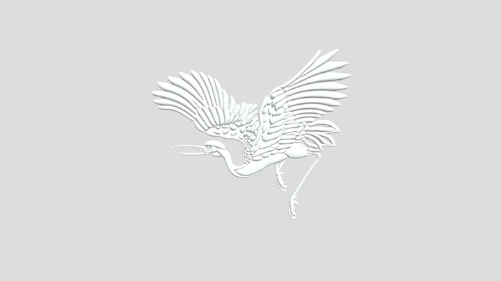 Graceful Flight 3D Model