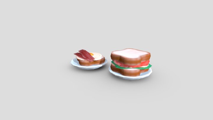 Sandwich 3D Model