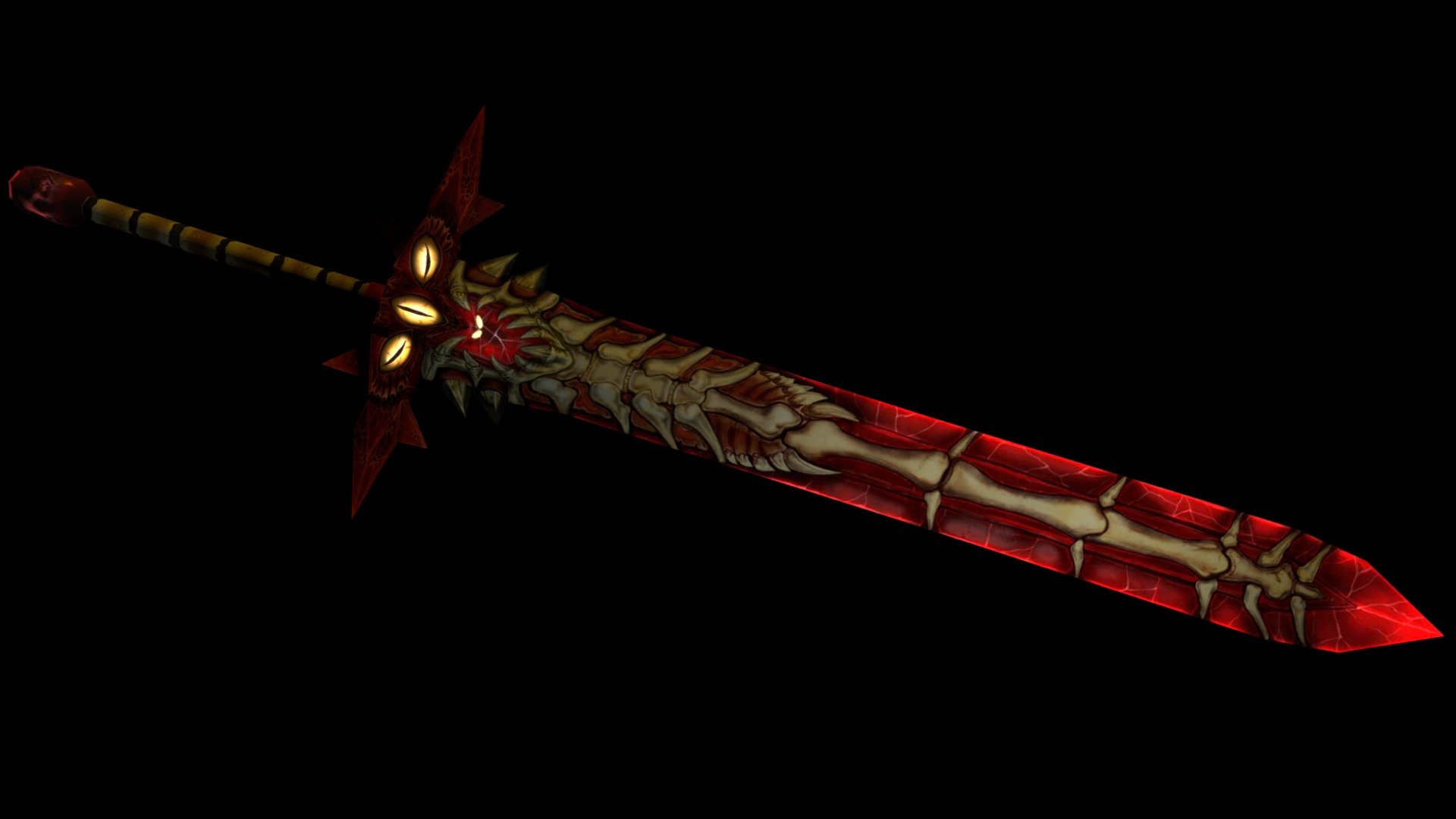 Demon Sword 3d Model By Saratogaridza 8e6eb57 Sketchfab 