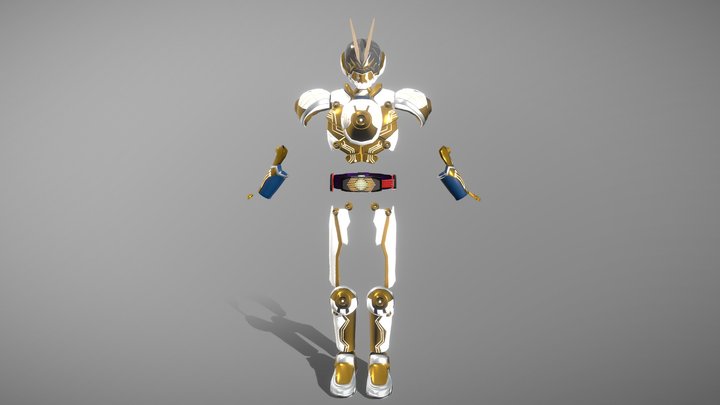 Kamen Rider Gazer (armor) 3D Model