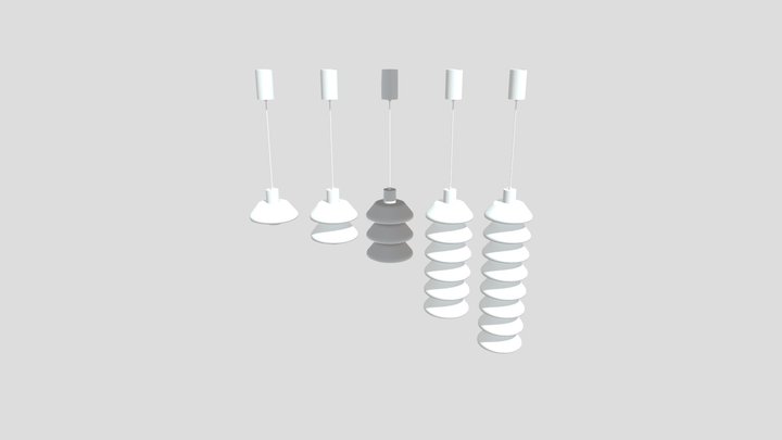 Подвес BON010 B103, B104, B102, B101, B099, B100 3D Model