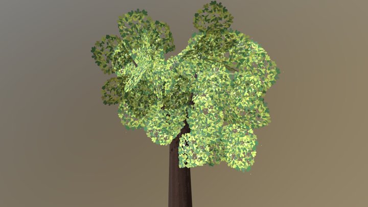 Alder tree 3D Model
