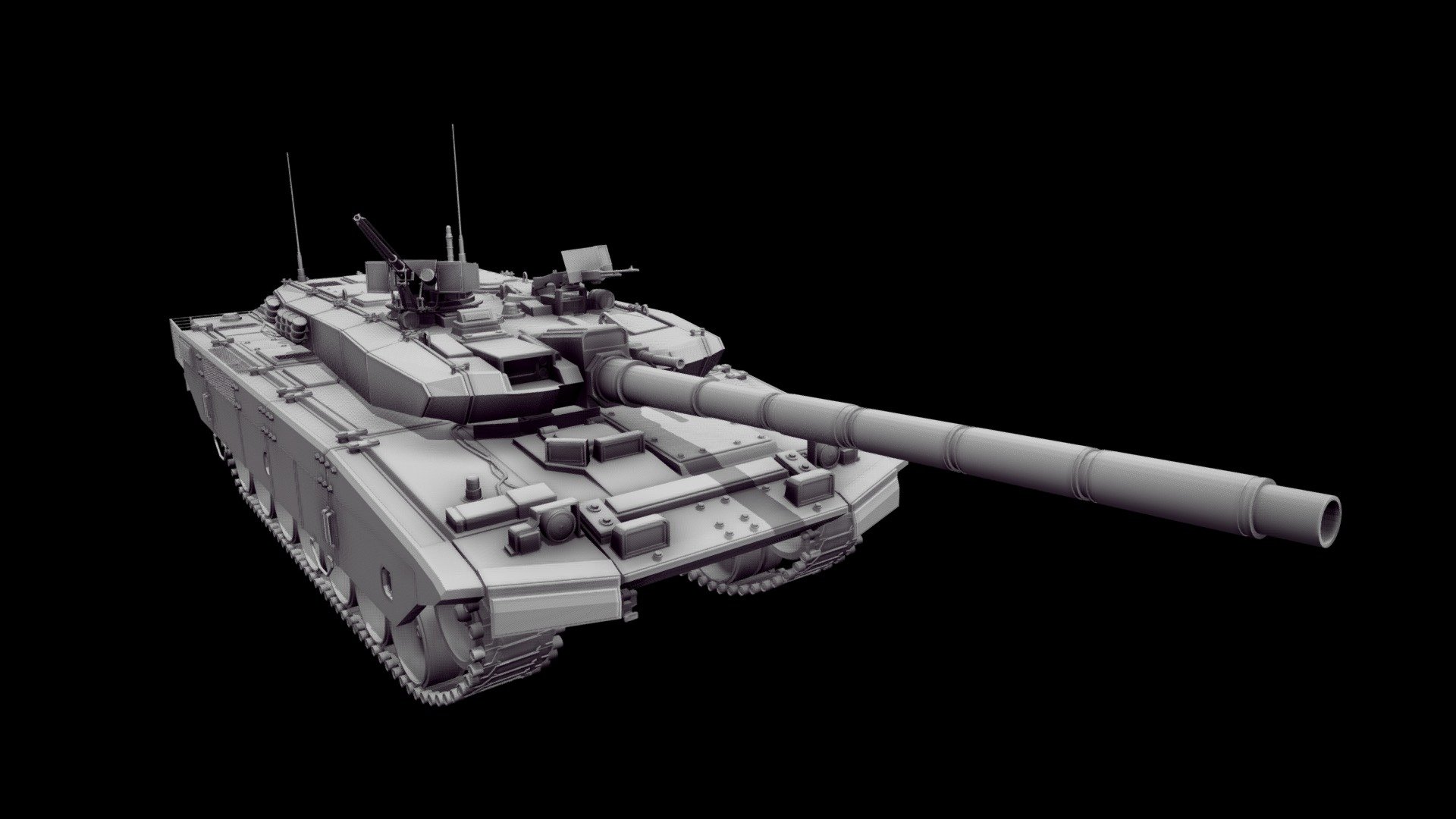 Fictitious tank created by me - 3D model by ZhSa (@ZhSa99) [8e7229e ...