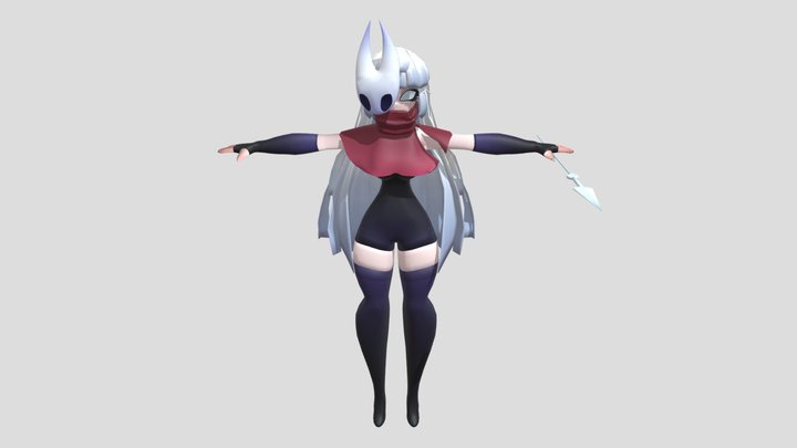 human Hornet 3D Model