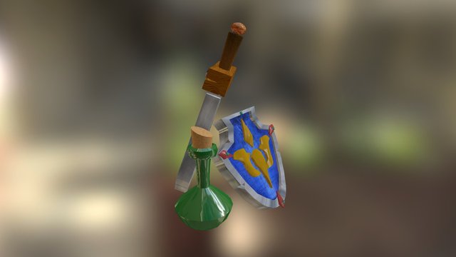 Cartoon Equipment 3D Model