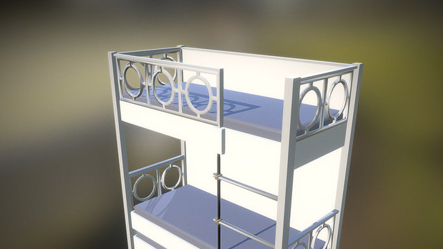 кроватка 3D Model