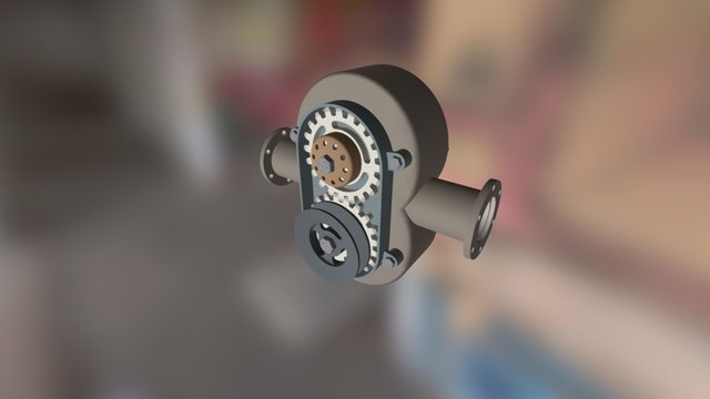 Gear pump 3D Model