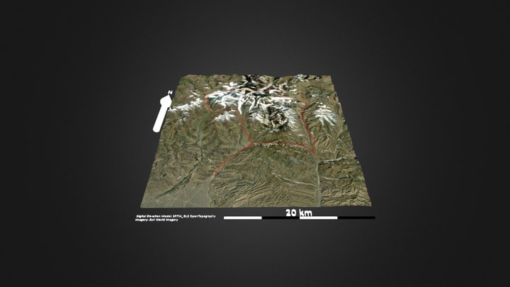 博格达环线 – Modelo 3D gratuito STL