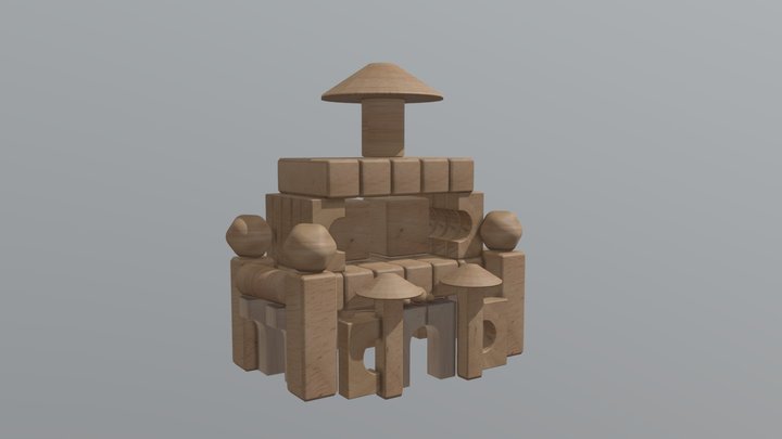 castle 3D Model