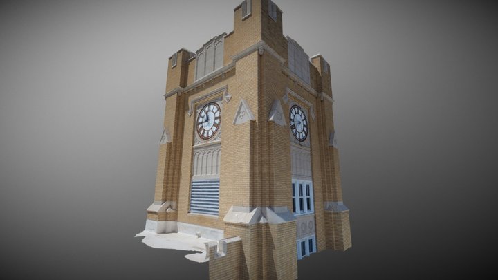 NMMI lusk hall tower 3D Model