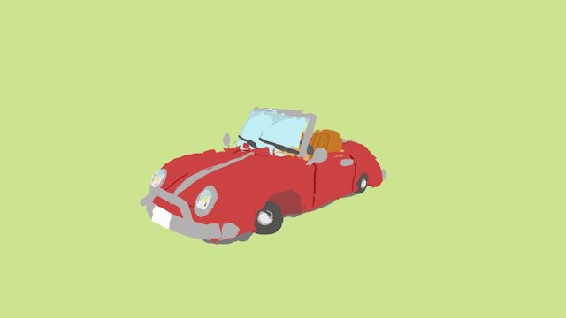 Porsche Speedster 3D Model