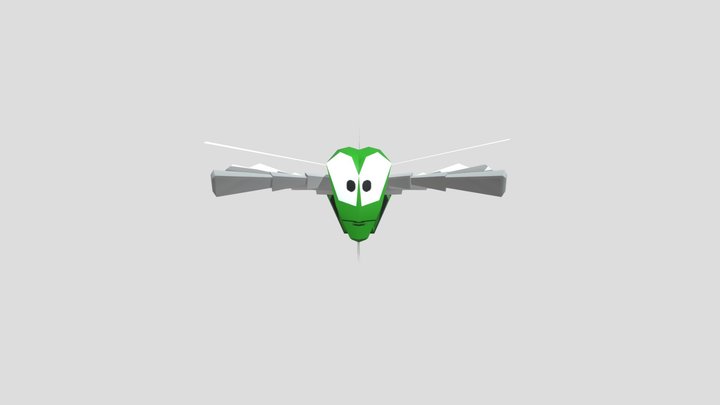 Buzz (Donkey Kong Country 3) low poly DK64 style 3D Model