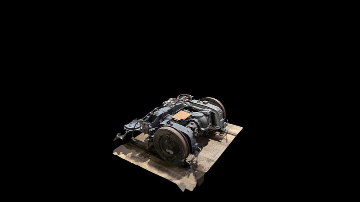 Drehgestell 703 Achse 1 3D Model