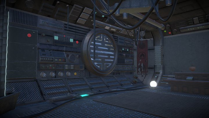 Pray Room 3D Model
