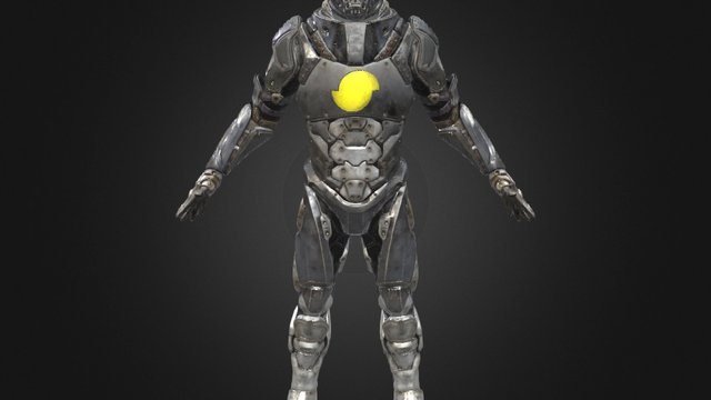 simplygon man 3D Model