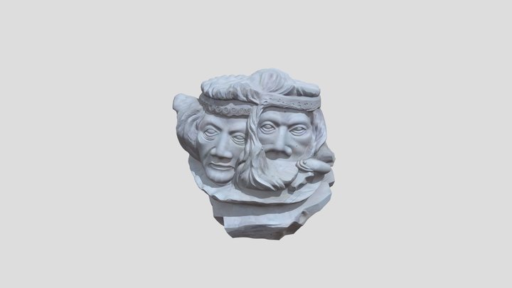 SCULPTURE DEDICATED TO THE NATIVE PEOPLES – Gratis 3D-model STL